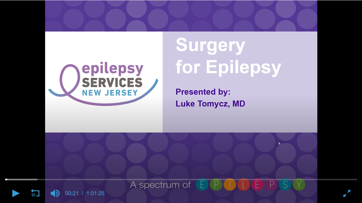 Video thumbnail for Talk with Epilepsy Services of NJ